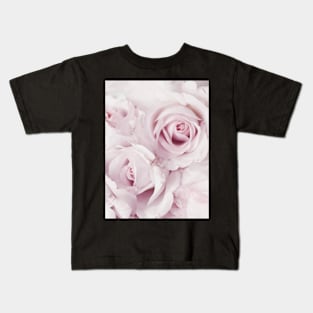 Flowers print, Roses, Pastel, Fashion print, Scandinavian art, Modern art, Wall art, Print, Minimalistic, Modern Kids T-Shirt